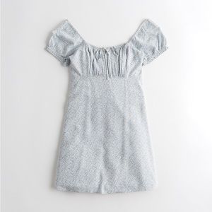 Hollister Cap-Sleeve Mini Babydoll Dress